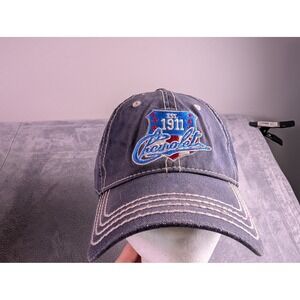 Chevrolet Est 1911 Navy Blue Embroidered Baseball Hat Cruisin Sports Adjustable